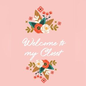 Welcome to my closet